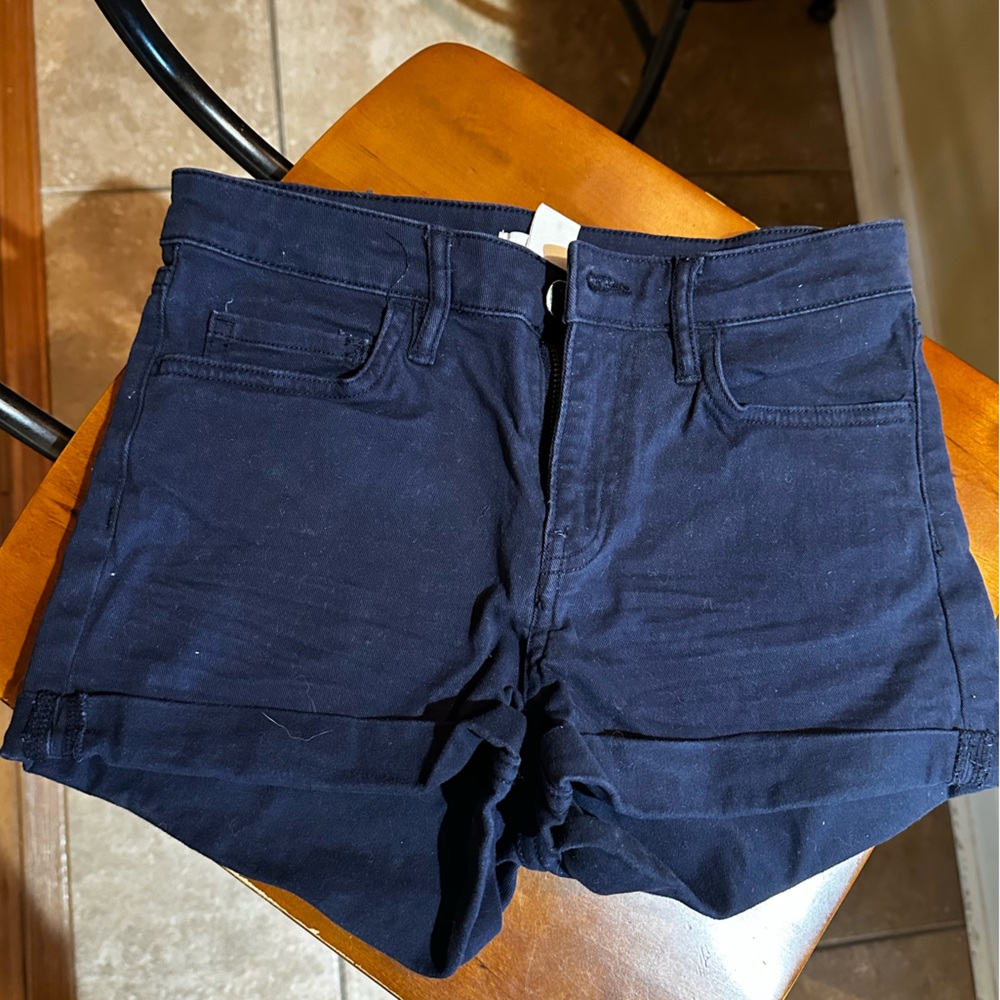 H&M Women's Navy Blue Shorts